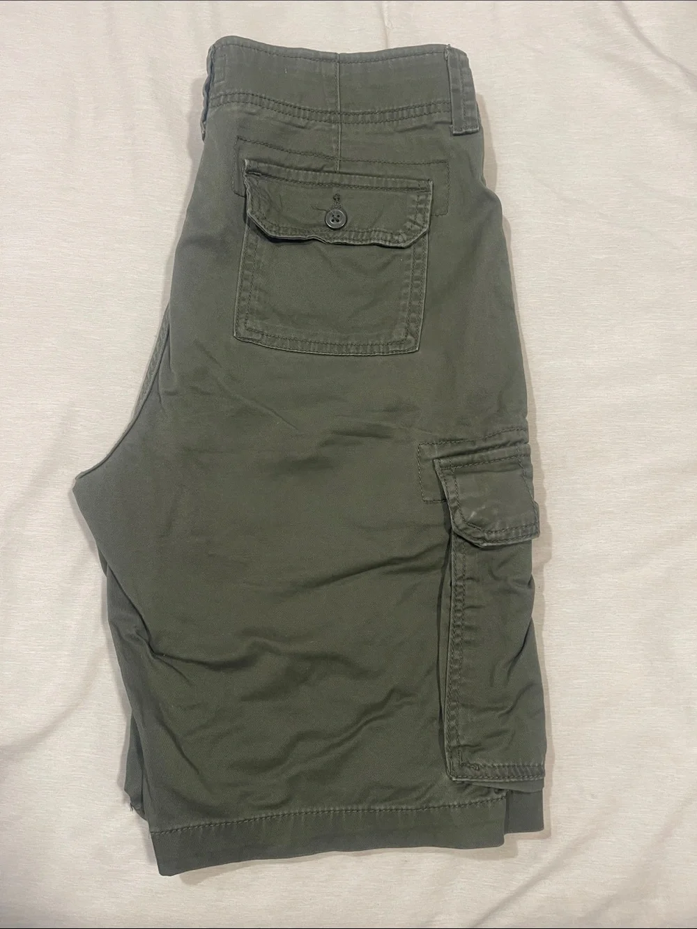 Goodfellow & Co Olive Green Cargo Shorts - Utility Pockets